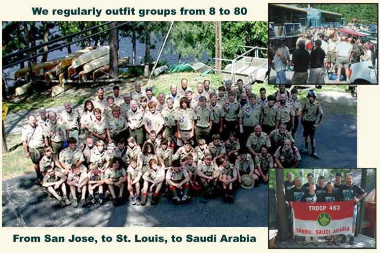 Boy Scout High Adventure Groups